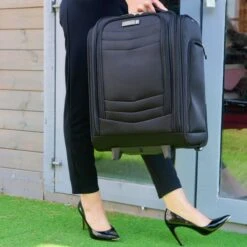 IT Luggage Intrepid - Underseat (Black) -Luggage World Shop IntrepidUnderseat