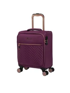 It Luggage Underseat Purple Bewitching Suitcase