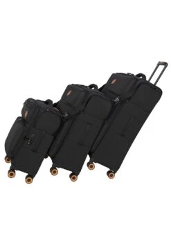 It Luggage Simultaneous Black Large Attachable Suitcase -Luggage World Shop VGB3G SQ4 0000000004 BLACK SLd1