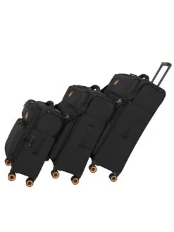 It Luggage Simultaneous Black Medium Attachable Suitcase -Luggage World Shop VGB3I SQ4 0000000004 BLACK SLd1
