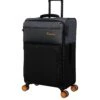 It Luggage Duo-Tone Grey/Black Medium Suitcase Set