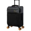 It Luggage Duo-Tone Grey/Black Cabin Suitcase Set -Luggage World Shop VN33B SQ1 0000000099 N A SLf