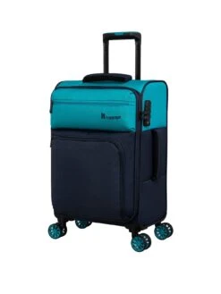 It Luggage Duo-Tone Blue/Navy Cabin Suitcase Set