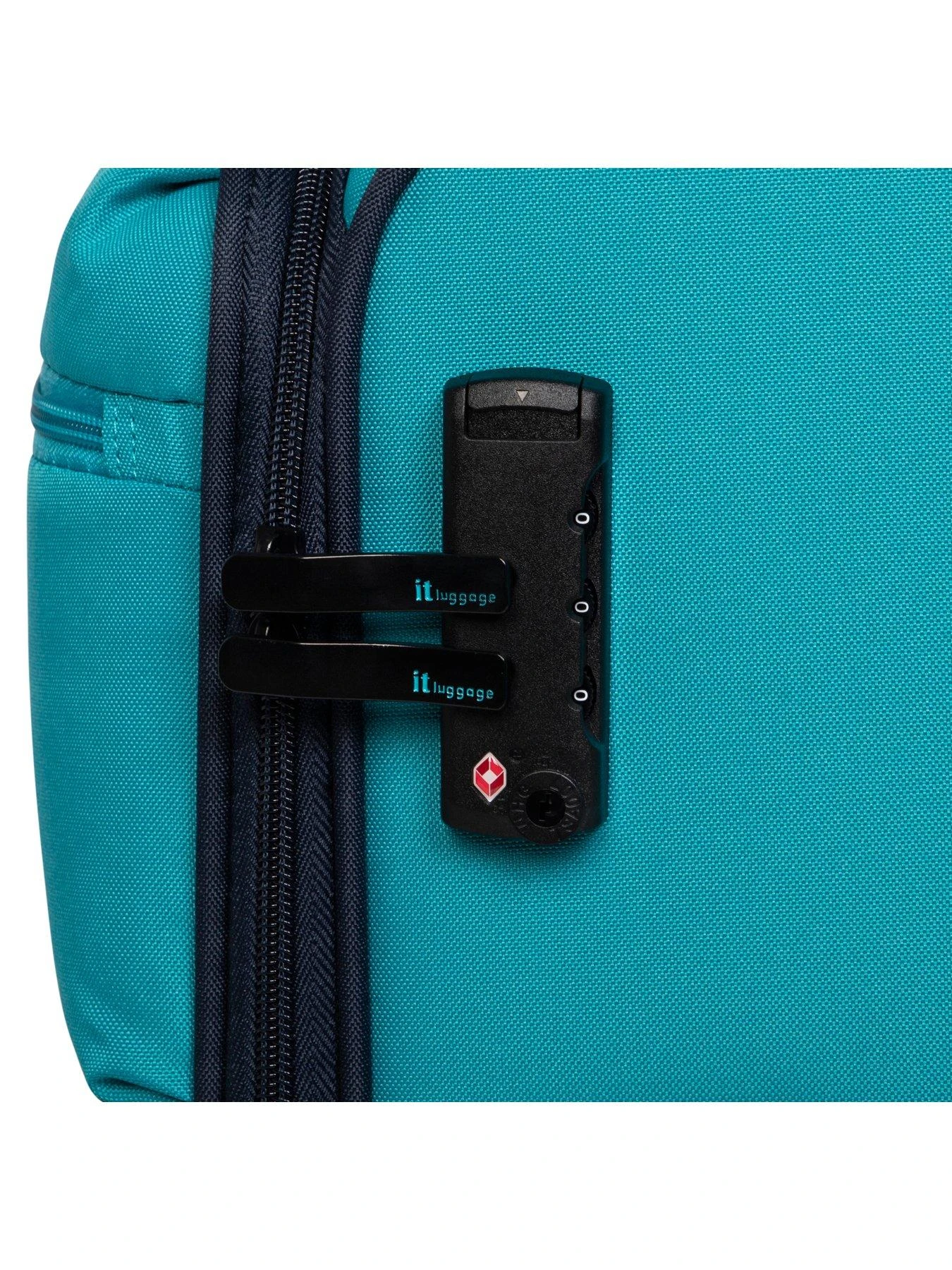 It Luggage Duo-Tone Blue/Navy Cabin Suitcase Set 6 It Luggage Duo-Tone Blue/Navy Cabin Suitcase Set - Image 4