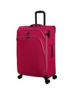 It Luggage Trinary Magenta Blush Medium Suitcase