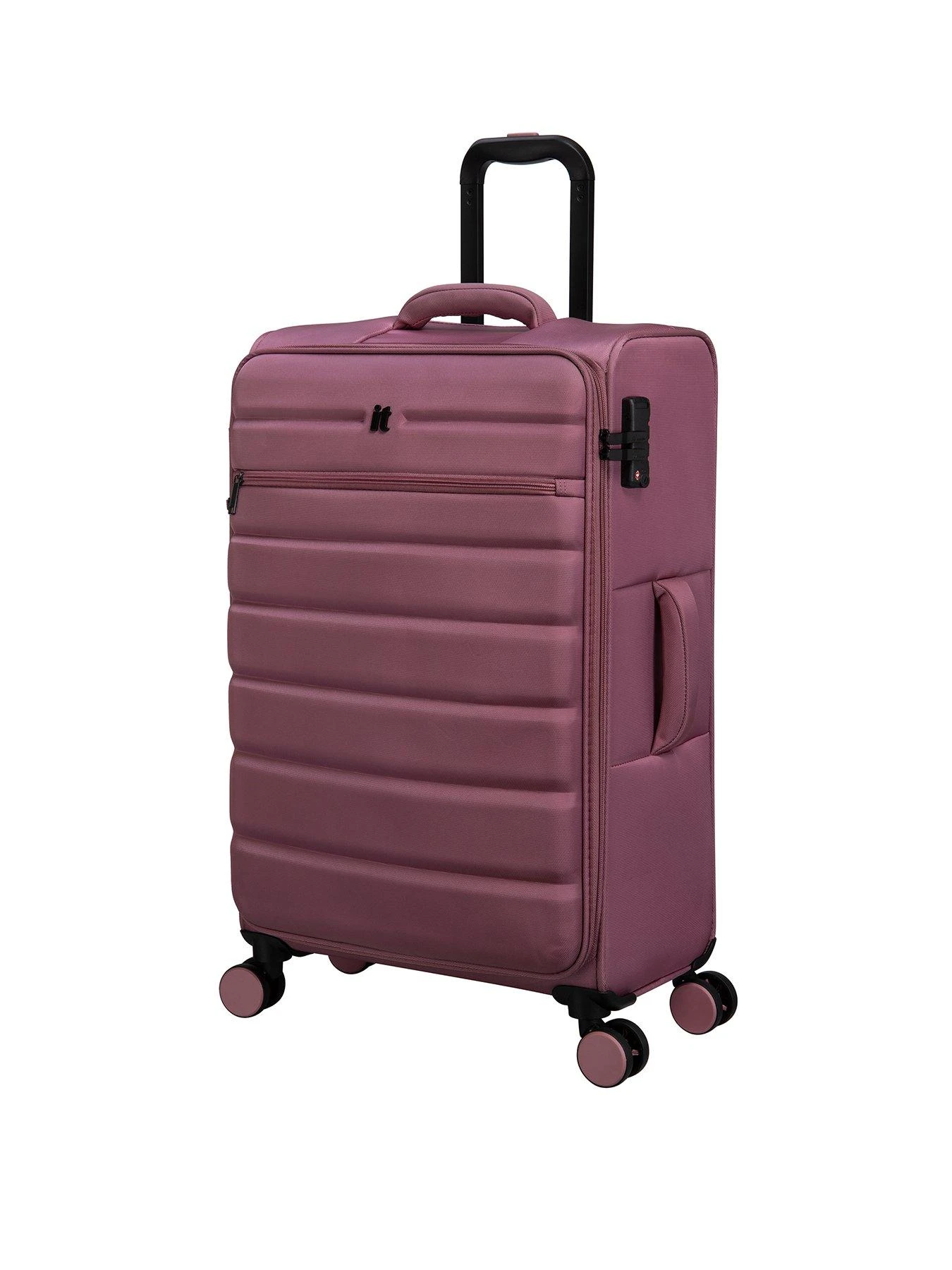It Luggage Census Nostalgia Rose Medium Suitcase 3 It Luggage Census Nostalgia Rose Medium Suitcase