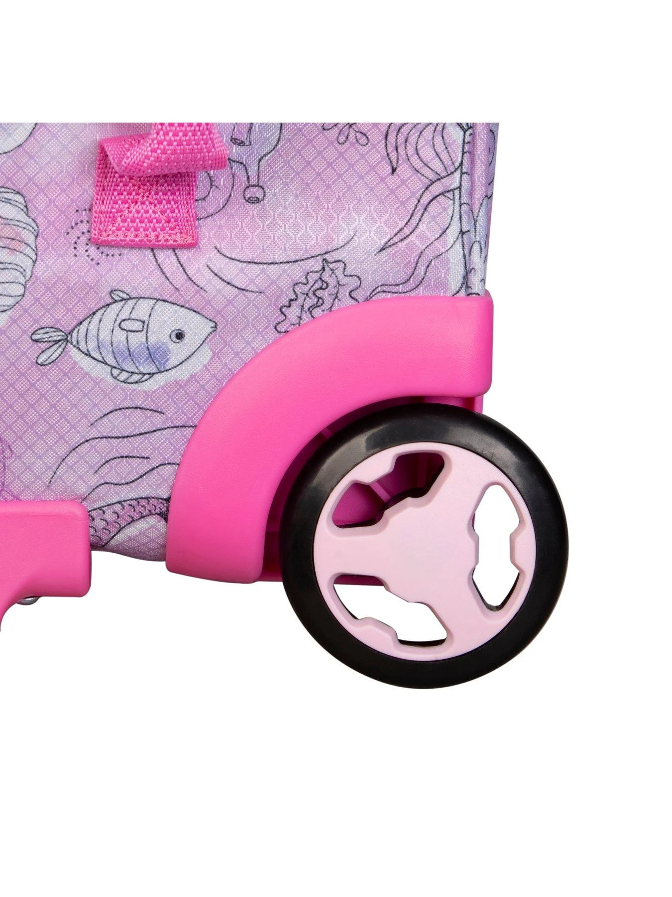 It Luggage Curisoity Mermaid Print Pink Kiddies Suitcase 7 It Luggage Curisoity Mermaid Print Pink Kiddies Suitcase - Image 5