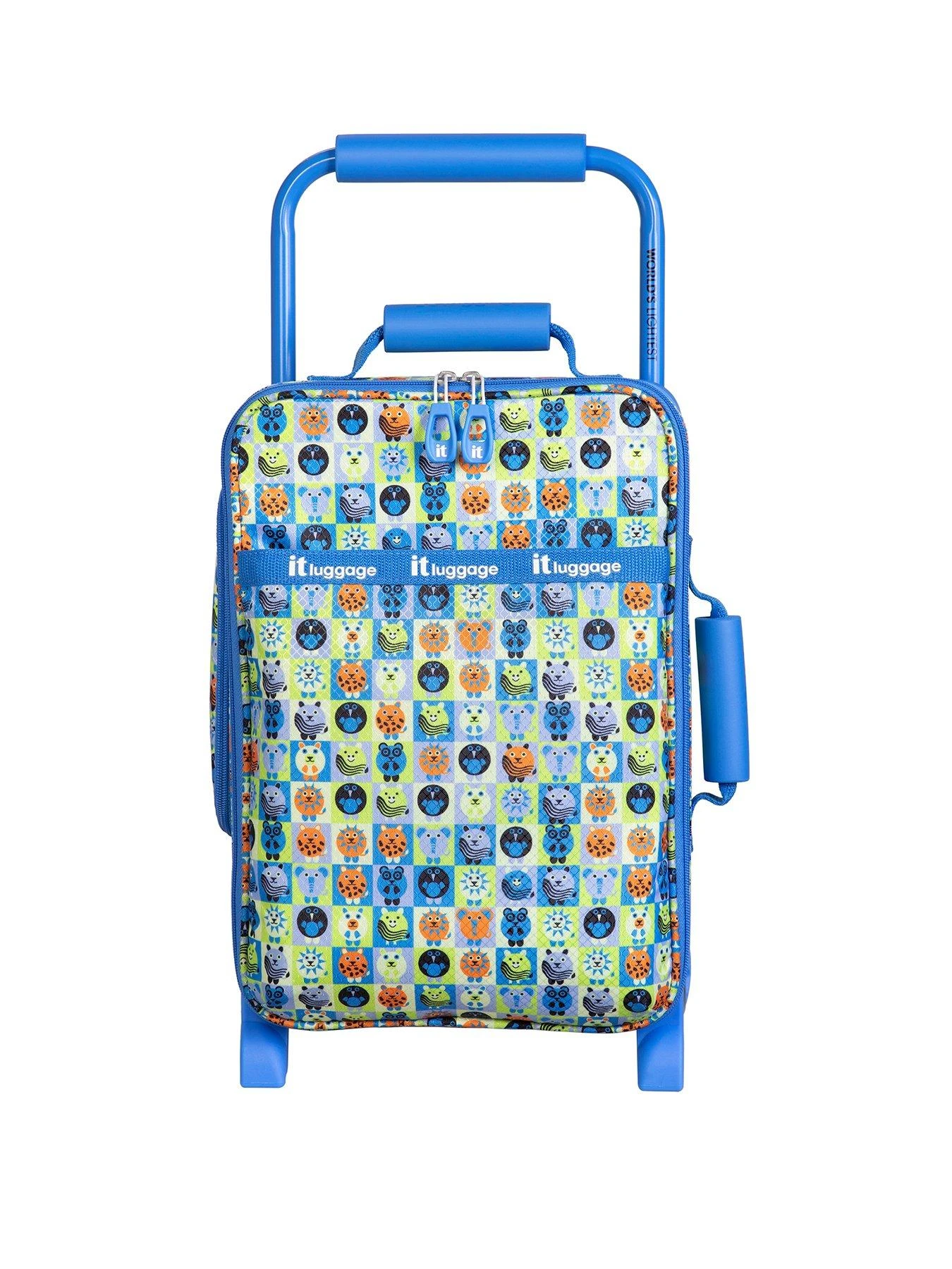 It Luggage Curisoity Minimals Blue Kiddies Suitcase 3 It Luggage Curisoity Minimals Blue Kiddies Suitcase