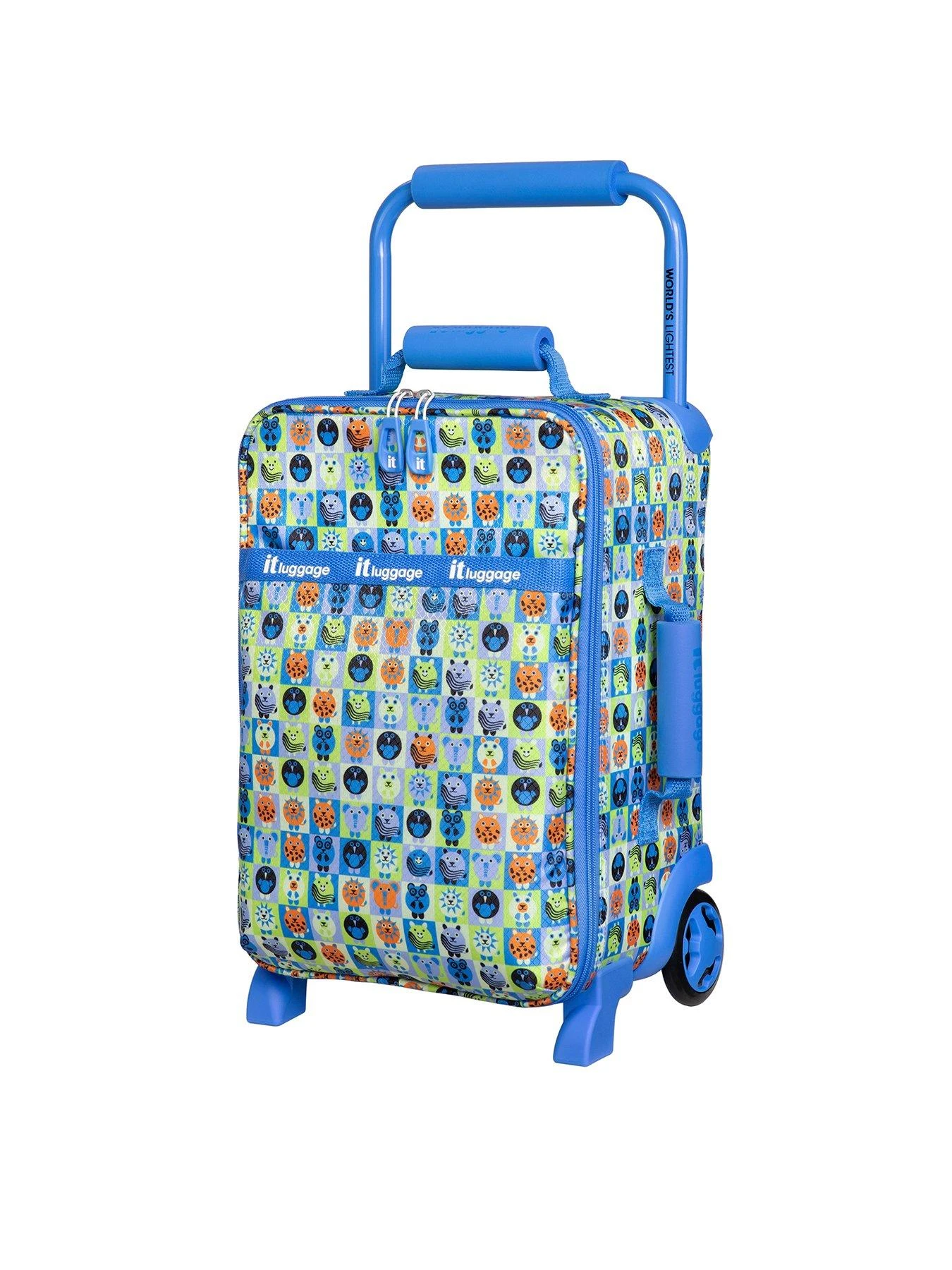 It Luggage Curisoity Minimals Blue Kiddies Suitcase 4 It Luggage Curisoity Minimals Blue Kiddies Suitcase - Image 2