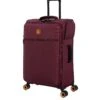It Luggage Simultaneous French Port Medium Suitcase -Luggage World Shop VQ1HY SQ1 0000000039 PURPLE SLf