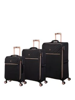 It Luggage Divinity Black 3pc Set