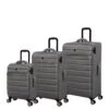 It Luggage Census Grey Skin 3pc Set