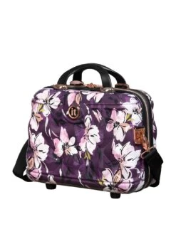 It Luggage Indulging Purple Berry Vanity Case