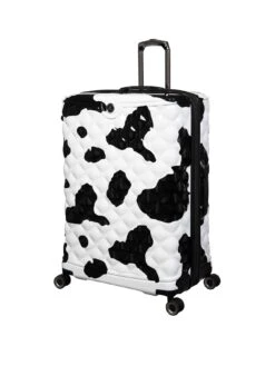 It Luggage Indulging Moo Print Large Suitcase